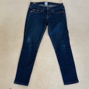 True Religion Deep Blue Skinny Jeans